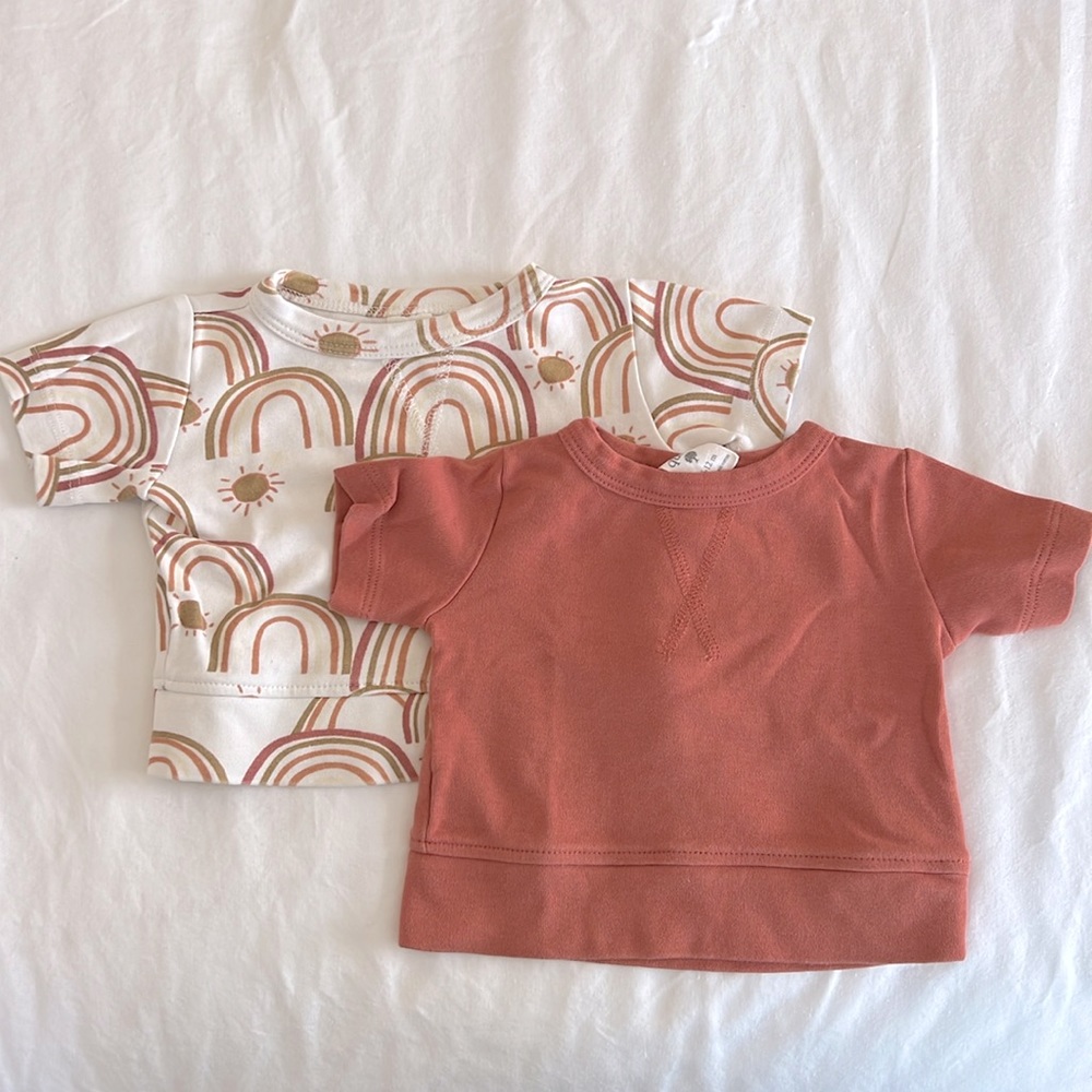 Kate Quinn, boxy tee bundle, 6-12mo